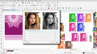 How To Convert Single Tone Bitmap In Coreldraw