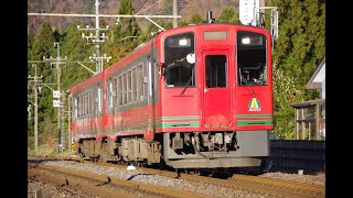 2021.11.24 会津鉄道AT-700形 AT701+会津鉄道AT-750形 AT752