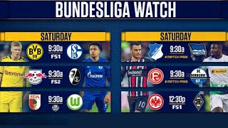 Today Bundesliga match |What matches are on today Bundesliga | Borussia Dortmund vs. Schalke match