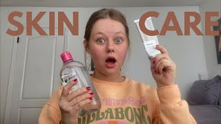 Skincare Routine - how I keep my skin clear when I have to wear heavy makeup! #skincareroutine