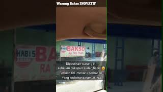 Warung Bakso Inovatif #short