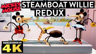 [4K] Disney's Steamboat Willie Redux Full Animated Short Stand Alone