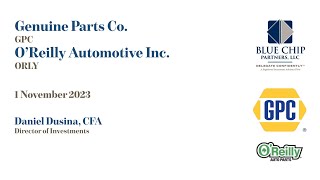 Behind the Scenes: Investment Reviews - Genuine Parts Co., O'Reilly Automotive Inc.