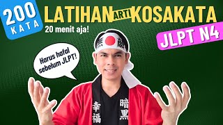 200 LATIHAN ARTI KOSAKATA JLPT N4