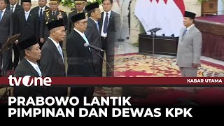 Pelantikan Pimpinan \u0026 Dewas KPK 2024-2029 | Kabar Utama tvOne