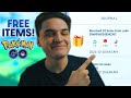 FREE ITEMS in POKEMON GO!! (NEW PROMO CODE)