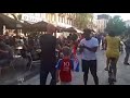 Boy get's standing ovation in Brussels for croatian flag