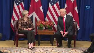 Remarks: Donald Trump meets With Theresa May of the United Kingdom - September 20, 2017