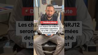 Les chaînes C8 et NRJ12 seront bien supprimées de la TNT, a tranché le Conseil d’État