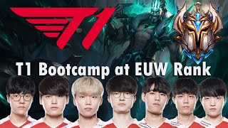 WORLDS BOOTCAMP | T1 IN EUW SOLOQ