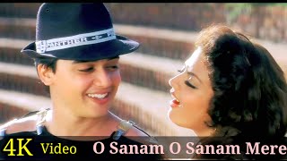 O Sanam O Sanam Mere Janam 4K Video Song | Kumar Sanu, Sadhana Sargam💞HD #90sHindiSongs