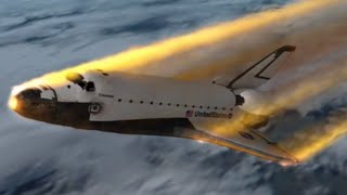 Space Shuttle Columbia - Crash Animation