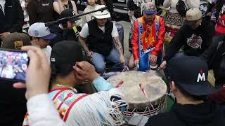 Tatanka Kuwa SNL Contest Crow hop at 4Bears Powwow 2024