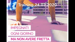 Training 24/03/2020 Mrs.Sporty Roma Malatesta