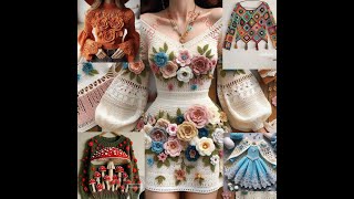 Embroiderd crochet bolero#handmade#mindblowing#easily made jackets#tığ işi bluz@naylaiqbal137