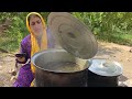 persian national dish ghormeh sabzi🍀🥩 cooking herb stew in the village👩‍🍳🛖