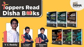 JEE Advanced 2023 Toppers recommend Disha Books