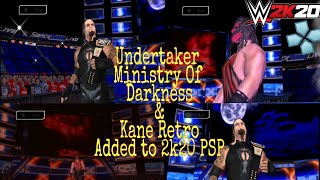WWE 2k20 PSP Mod for Android/PC - Undertaker & Kane ( Brothers Of Destruction ) Preview/Gameplay