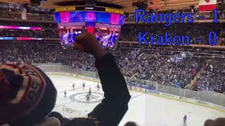 RANGERS GAME! NY Rangers vs Seattle Kraken! Jan 30, 2022