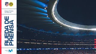 🎙 SIMEONE | Rueda de prensa postpartido Atleti 2-1 BVB | UCL cuartos de final 2023/2024