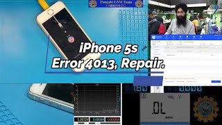 iPhone 5s Error 4013, Repair.