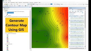 How to create contour map from XYZ Data in GIS