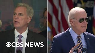 Debt ceiling talks to continue this week between Biden, top lawmakers