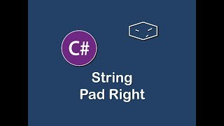 string pad right in c#