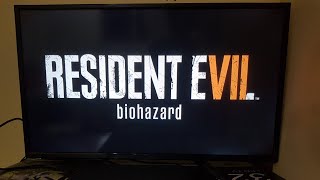 Resident Evil 7 Gameplay on PS4 Slim