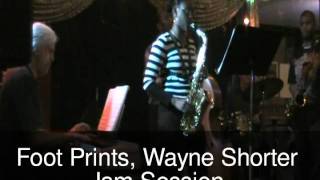 Footprints by Wayne Shorter, Bandito Southside Jam Session 12/27/11