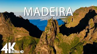 FLYING OVER MADEIRA (4K UHD) - Relaxing Music Along With Beautiful Nature Videos - 4K Video Ultra