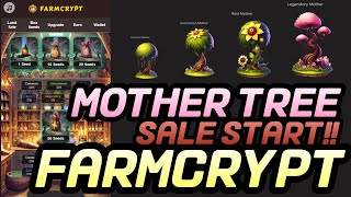 [FARMCRYPT]신규 P2E 게임! 롱런 부탁드립니다! MOTHER TREE SALE START!