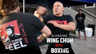 Blending Boxing With Wing Chun | Sifu Singh