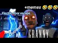 Granny chapter 2 Electric ⚡ Door 🚪 escape funny memes #granny #funny # memes#gaming