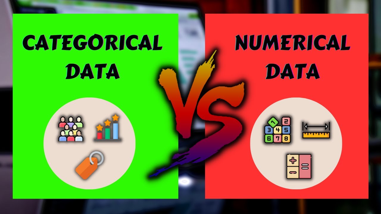 TYPES OF DATA| CATEGORICAL VS NUMERICAL| DISCREET VS CONTINUOUS - YouTube