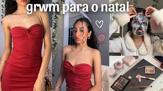 arrume se comigo para o natal *grwm comigo*🎄✨