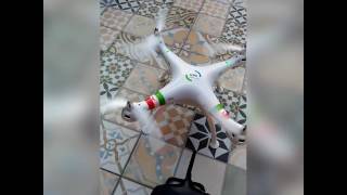 Test flight drone helicute zenith series calibrate compass and gps indonesia