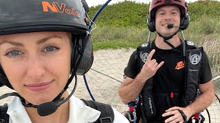 I Took Her Flying On The Beach!!!