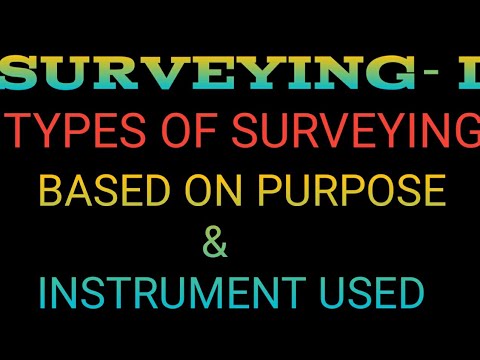 CLASSIFICATION OF SURVEYING, SURVEYING - I,diploma In Civilengineering ...