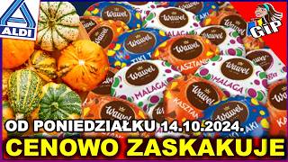 ALDI | Gazetka Promocyjna od Poniedziałku 14.10.2024. | Okazja Do Zakupów