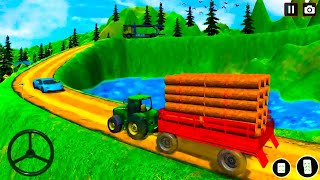 Real Tractor Driving Game Farming Simulator 2021 Android Gameplay FHD
