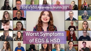 The Worst Symptoms of Ehlers Danlos Syndrome || EDS Awareness Month 2021