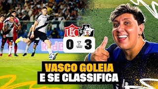 VASCO APLICA UMA GOLEADA! E TÁ NA 2º FASE DA COPA DO BRASIL! Vasco 3 x 0 União Rondonópolis