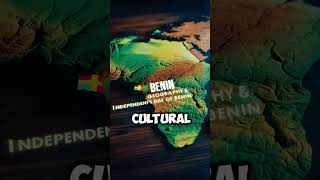 🌍Exploring Benin's Independence \u0026   Geography | History in 60 Seconds! #africa #benin #shorts #beni