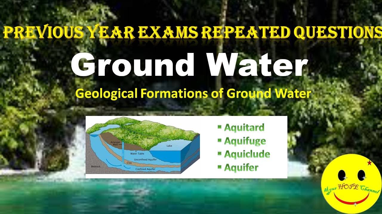 Hydrology - Ground Water |TRB| TNPSC|AE | Civil Engineering | SSC | RRB ...