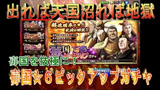 【キングダム乱】毐国ピックアップガチャ３００連【キンラン】