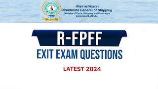 Refresher FPFF Exit Exam Question 2024 | Blue Wave Bulletin