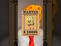 🚨SPONGEBOB IS WANTED BY THE POLICE🚨… #shorts