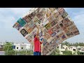 Making And Flying World's Biggest Newspapers Kite