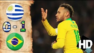 Brazil Vs Uruguay  Goals🔥🔥 1-0 Full match